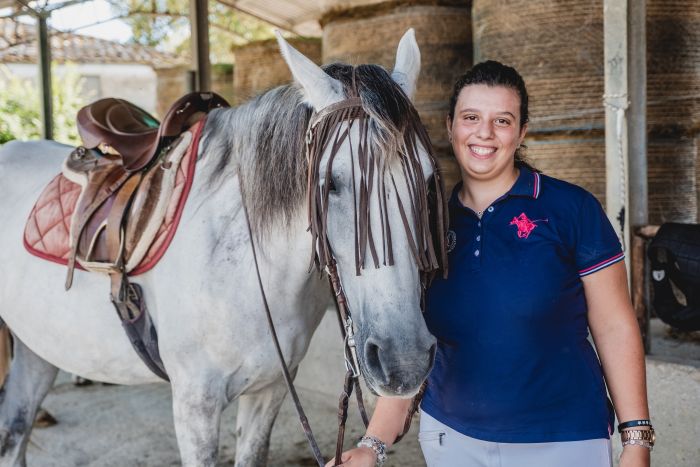 Horse riding and enjoyment in Montalcino