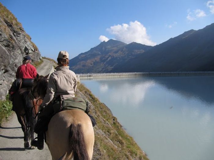 Riding holiday in the Valais Alps