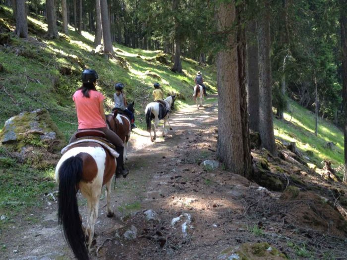 Riding vacation in the Münstertal Graubünden