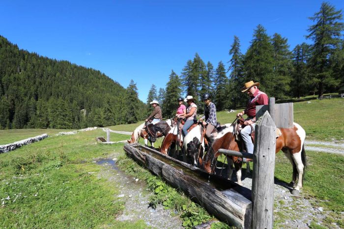 Riding vacation in the Münstertal Graubünden