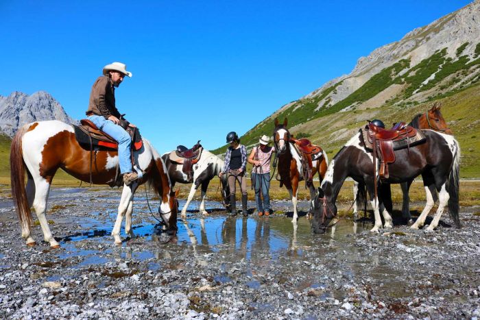 Riding vacation in the Münstertal Graubünden