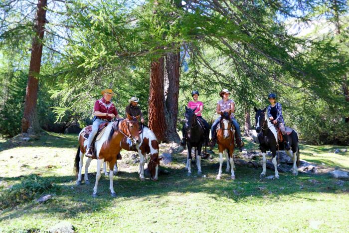 Riding vacation in the Münstertal Graubünden