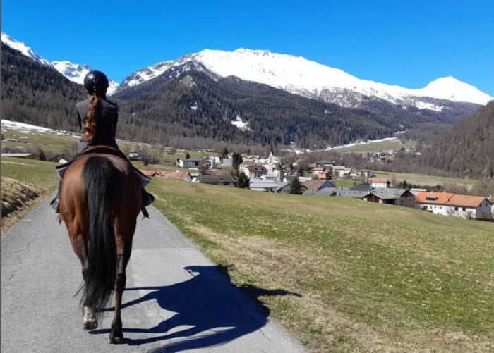 Riding vacation in the Münstertal Graubünden
