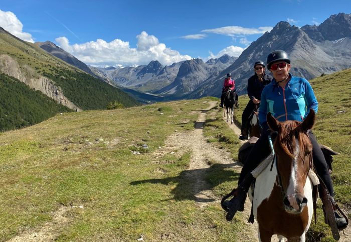 Riding vacation in the Münstertal Graubünden