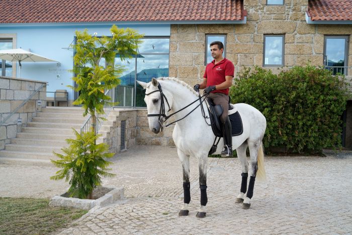 Dressage riding & winery at Serra da Estrela