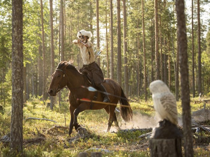 Lappish Wilderness &ndash; Horseback riding & archery in Finland