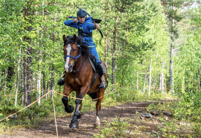 Lappish Wilderness &ndash; Horseback riding & archery in Finland