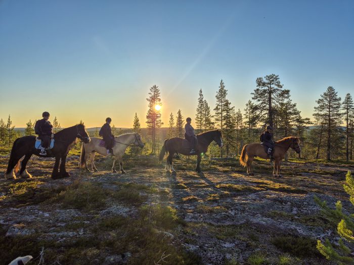 Lappish Wilderness &ndash; Horseback riding & archery in Finland