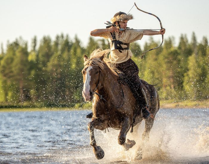 Lappish Wilderness &ndash; Horseback riding & archery in Finland