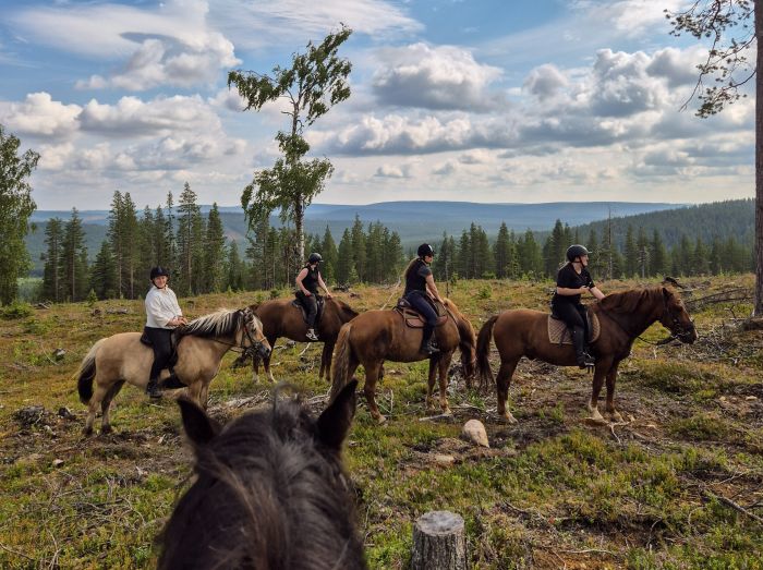 Lappish Wilderness &ndash; Horseback riding & archery in Finland