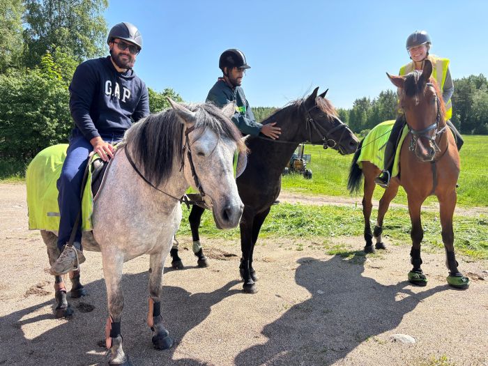 Riding and feel at Ease in the Saimaa Lake District