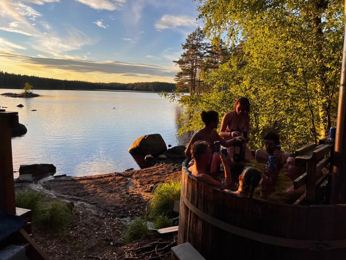 Active relaxation in southern Sweden