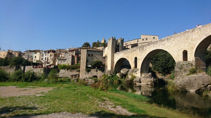 From the mountains to the sea & Besalu medieval ride